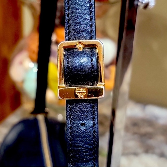 MCM Studded Papillon Barrel Mini Bag, Authentic. EUC - Picture 4 of 10